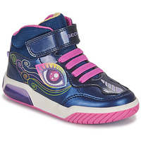 Sapatos Rapariga por correio eletrónico : at Geox J INEK GIRL B Marinho / Rosa
