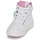 Sapatos Rapariga Sapatilhas de cano-alto Geox J SKYLIN GIRL C Branco / Azul