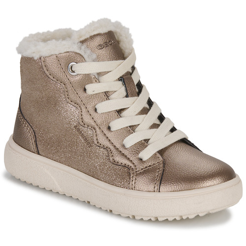 Sapatos Rapariga J Theleven Girl Abx Geox J THELEVEN GIRL ABX Ouro