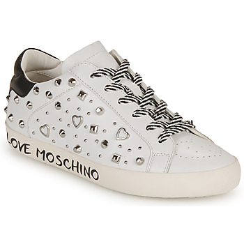 Sapatos Mulher Sapatilhas Love Moschino FREE LOVE Branco