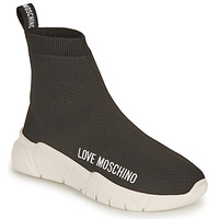 Sapatos Mulher Sapatilhas de cano-alto Love Moschino LOVE MOSCHINO SOCKS Preto