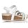 Sapatos Mulher Sandálias Interbios 5803 Branco