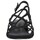 Sapatos Mulher Sandálias Dangela-deity DKO 23112 Mujer Negro Preto