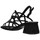 Sapatos Mulher Sandálias Dangela-deity DKO 23112 Mujer Negro Preto