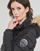 Textil Mulher Quispos Superdry FUJI HOODED LONGLINE PUFFER Preto