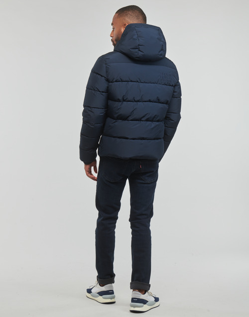 Superdry HOODED SPORTS PUFFR JACKET Marinho