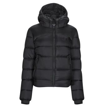 Textil Mulher Quispos Superdry SPORTS PUFFER BOMBER hat JACKET Preto