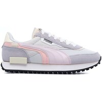 Sapatos Mulher Sapatilhas Puma Future Rider Displaced Roxo, Branco