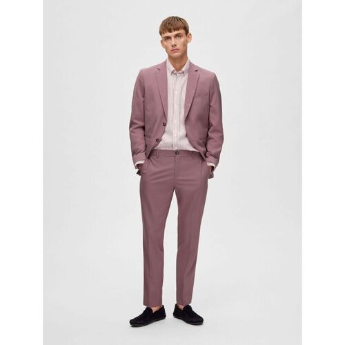 Selected 16088564 SLIM-LIAM-MAUVE SHADOW Violeta