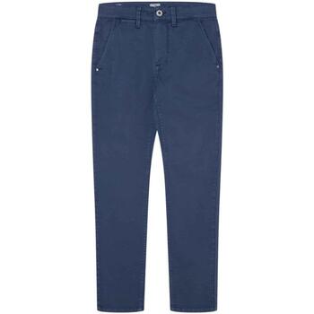 Textil Rapaz Calças Pepe jeans  Azul