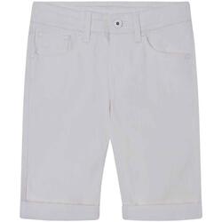 Textil Rapaz Shorts / Bermudas Pepe jeans  Branco