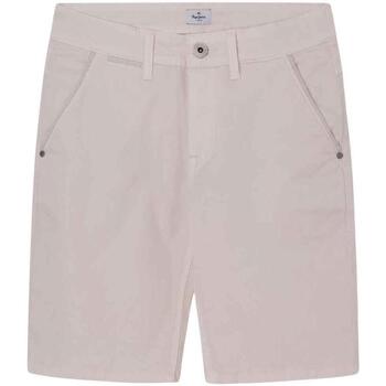 Textil Rapaz Shorts / Bermudas Pepe JEANS Men  Bege