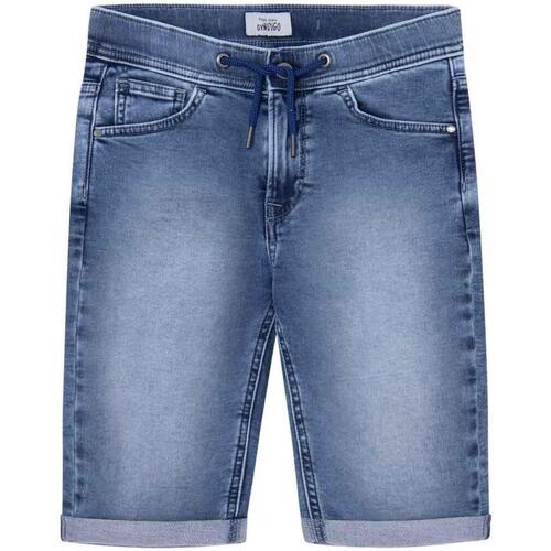 Textil Rapaz Shorts / Bermudas Pepe jeans  Azul