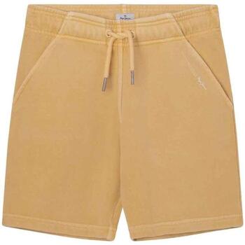 Textil Rapaz Shorts / Bermudas Pepe JEANS High  Amarelo