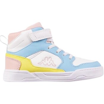 Sapatos Criança Botas baixas Kappa Lineup JR Azul, Branco, Cor-de-rosa