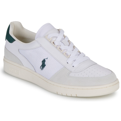 Sapatos Sapatilhas Un bonito polo para llevar en primavera y verano en cualquier situación POLO COURT PP Branco / Verde