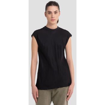Textil Mulher T-shirts e Pólos Replay Jarras e vasos Preto