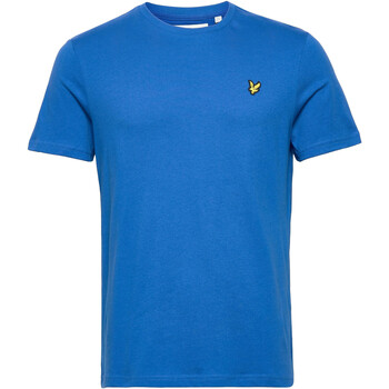 Textil Homem T-Shirt mangas curtas Lyle & Scott Plain T-Shirt Azul