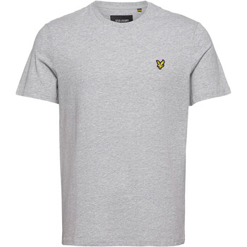 Textil Homem adidas Essentials 3-Stripes T-Shirt male Nike mini swoosh print t-shirt in white Plain T-Shirt Cinza