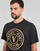 Textil Homem T-Shirt mangas curtas Versace Jeans Couture GAHT05 Preto / Ouro