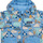 Textil Criança Quispos Patagonia BABY REVERSIBLE DOWN SWEATER HOODY Azul