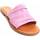Sapatos Mulher Sandálias Purapiel 80676 Rosa