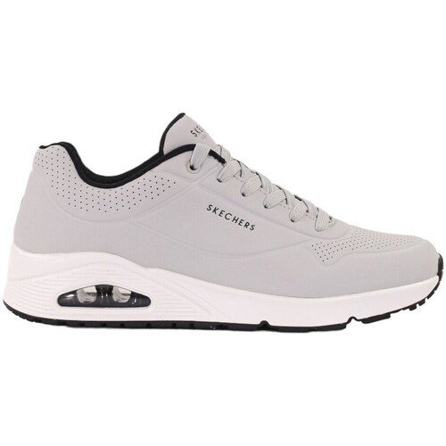 Sapatos Homem Sapatilhas Skechers Uno Stand ON Air Bege