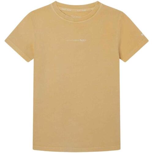 Textil Rapaz T-shirts e Pólos Pepe emelia JEANS  Amarelo