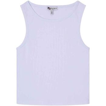 Textil Rapariga T-shirts e Pólos Pepe maison JEANS  Branco