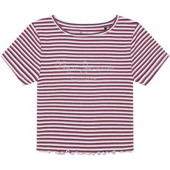 Textil Rapariga T-shirts e Pólos Pepe jeans Linen  Vermelho