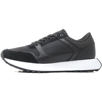Sapatos Homem Sapatilhas Calvin Klein Loose JEANS HM0HM00853-BEH Preto