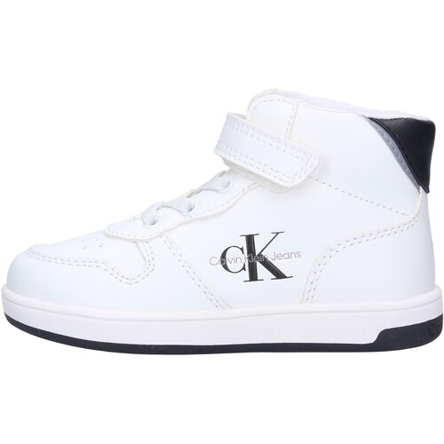 Sapatos Criança Sapatilhas Calvin Klein Jeans V1X9-80330 Branco
