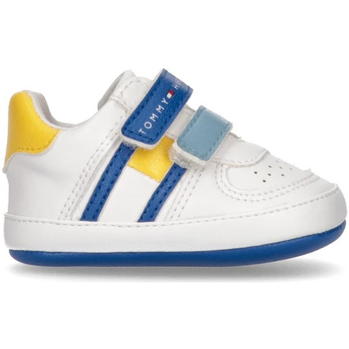 Sapatos Criança Sapatilhas Tommy C87 Hilfiger T0B4-32817-Y836 Branco
