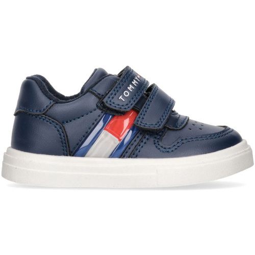 Sapatos Criança Sapatilhas Tommy Shoe Hilfiger T1B9-32841-800 Azul