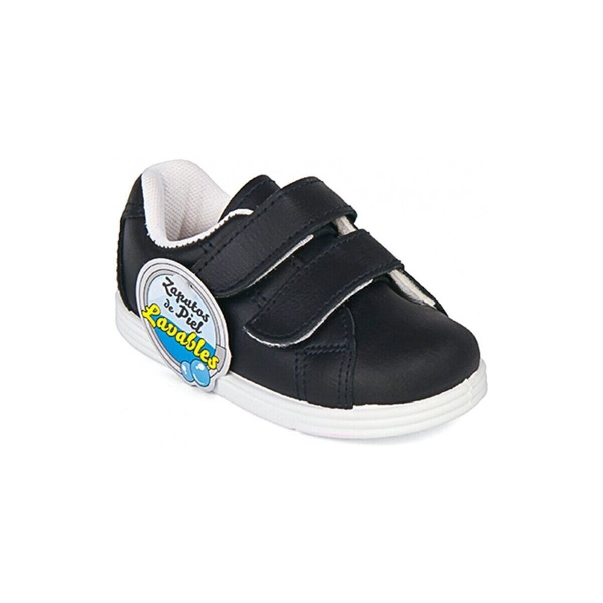 Sapatos Criança Sapatos & Richelieu Javer Zapatillas  Piel Lavables 162 Marino Azul