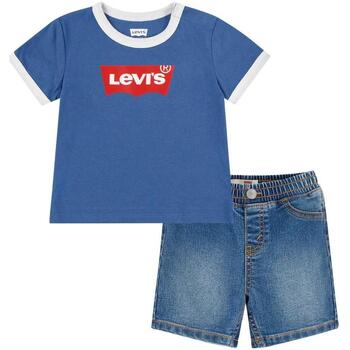 Textil Rapaz Corta vento Levi's  Azul
