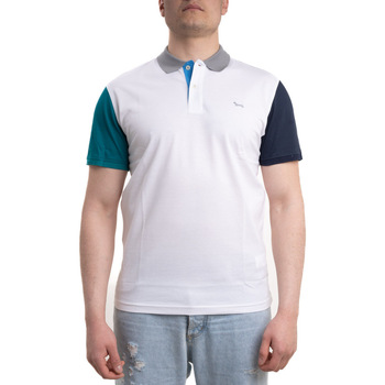 Textil Homem T-shirts e Pólos Harmont & Blaine LRJ351021215 Branco