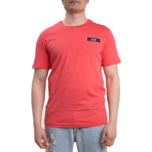 Textil Homem T-shirts e Pólos Emporio Armani EA7 3RPT29PJM9Z Laranja