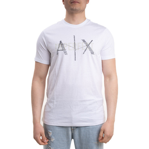 Textil Homem T-shirts e Pólos EAX 3RZTHRZJBYZ Branco