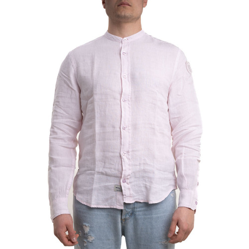 Textil Homem Camisas mangas comprida Blauer 23SBLUS01345 Rosa