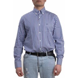 Textil Homem Camisas mangas comprida Paul & Shark 23413006 Azul