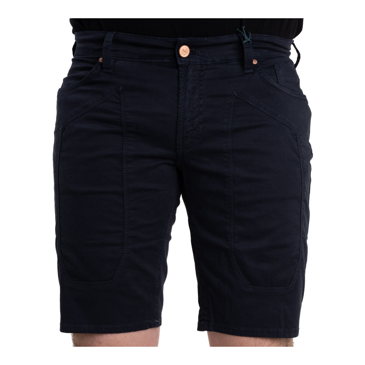 Textil Homem Shorts / Bermudas Jeckerson UBE001DG842 Azul