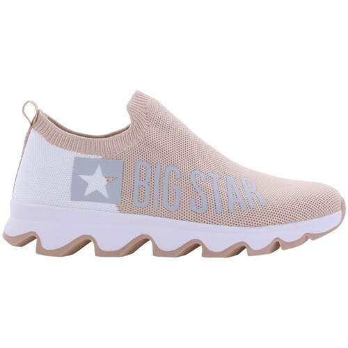 Sapatos Mulher Sapatilhas Big Star JJ274A145 Bege