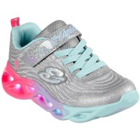 Sapatos Criança Sapatilhas Skechers Twisty Brights Prata