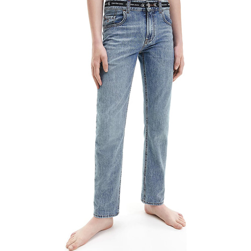 Textil Criança Calças de ganga Calvin Klein Jeans IB0IB01200-1A4 Azul