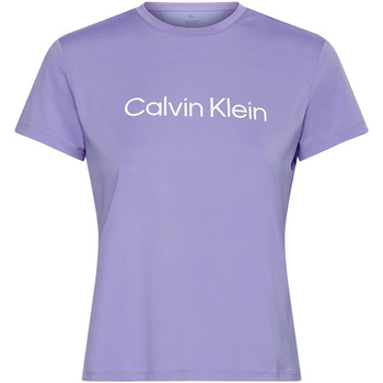 Textil Mulher T-Shirt mangas curtas Calvin Klein Jeans 00GWS2K140-VDT Rosa
