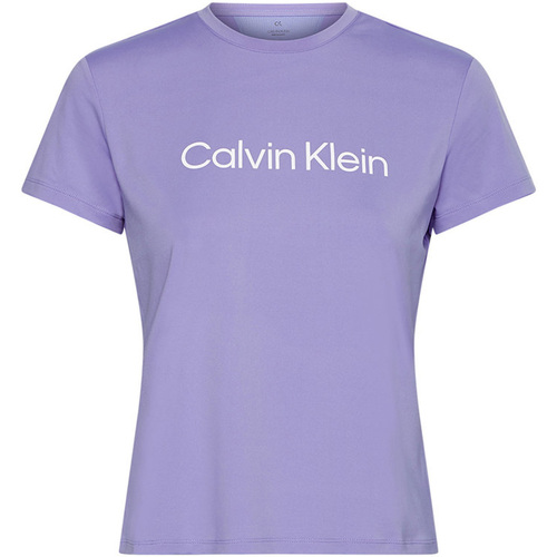 Textil Mulher T-Shirt mangas curtas Calvin Klein Jeans 00GWS2K140-VDT Rosa