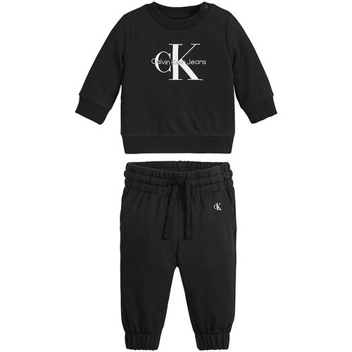 Textil Criança champion core fleece shorts Calvin Klein detail Jeans IN0IN00017-BEH Preto