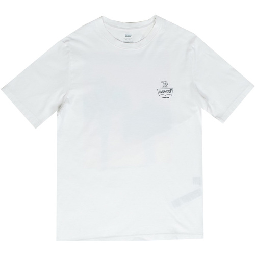 Textil Homem T-Shirt mangas curtas Levi's 16143-0477 Branco