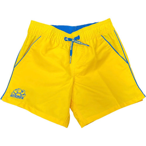 Textil Criança Shorts / Bermudas Sundek B700BDTA100-77201 Amarelo